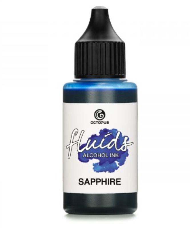 Blue Sapphire Alcohol Ink (NEW)
