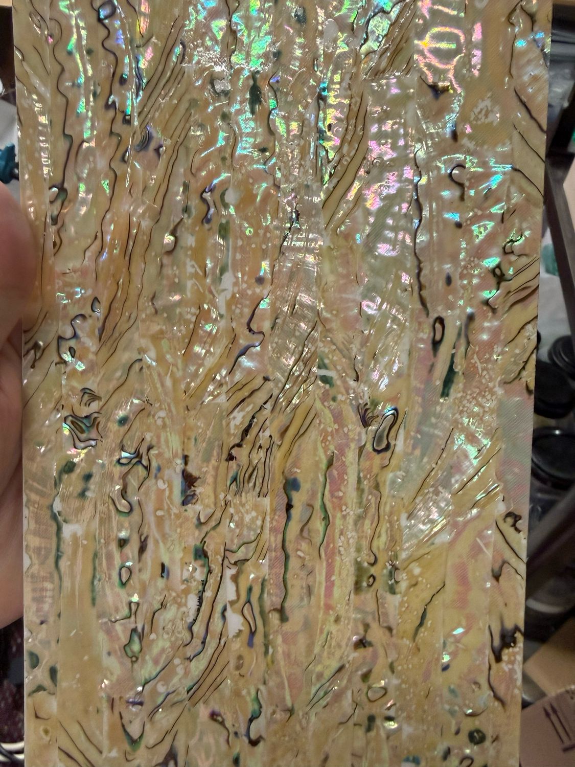 Lightest Golden Veneer W/sticker Back (New)