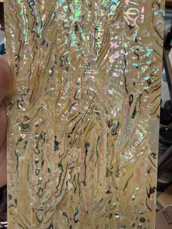 Lightest Golden Veneer W/sticker Back (New)