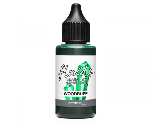 Woodruff Green Resin Ink 1oz