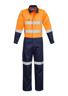 Mens Rugged Cooling Taped Coveralls