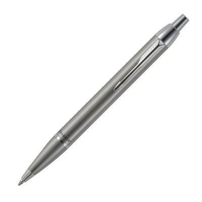 Parker Im Ballpoint pen - Brushed Stainless CT Per 24