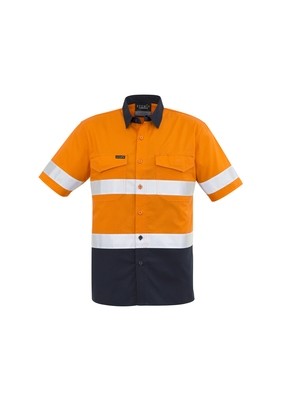 Rugged Cooling Taped Hi Vis Spliced S/S Shirt