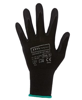 JB's Premium Black Nitrile Glove 12 Pack