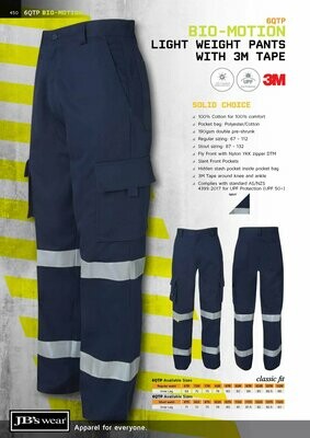 JB's BIOMOTION PANTS WITH 3M TAPE