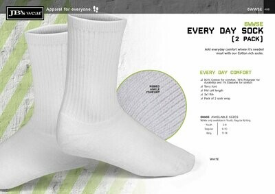 JB's Everyday Sock (2 Pack)