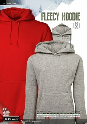 3FH BASE Colours Fleecy Hoodie (S to 5XL)
