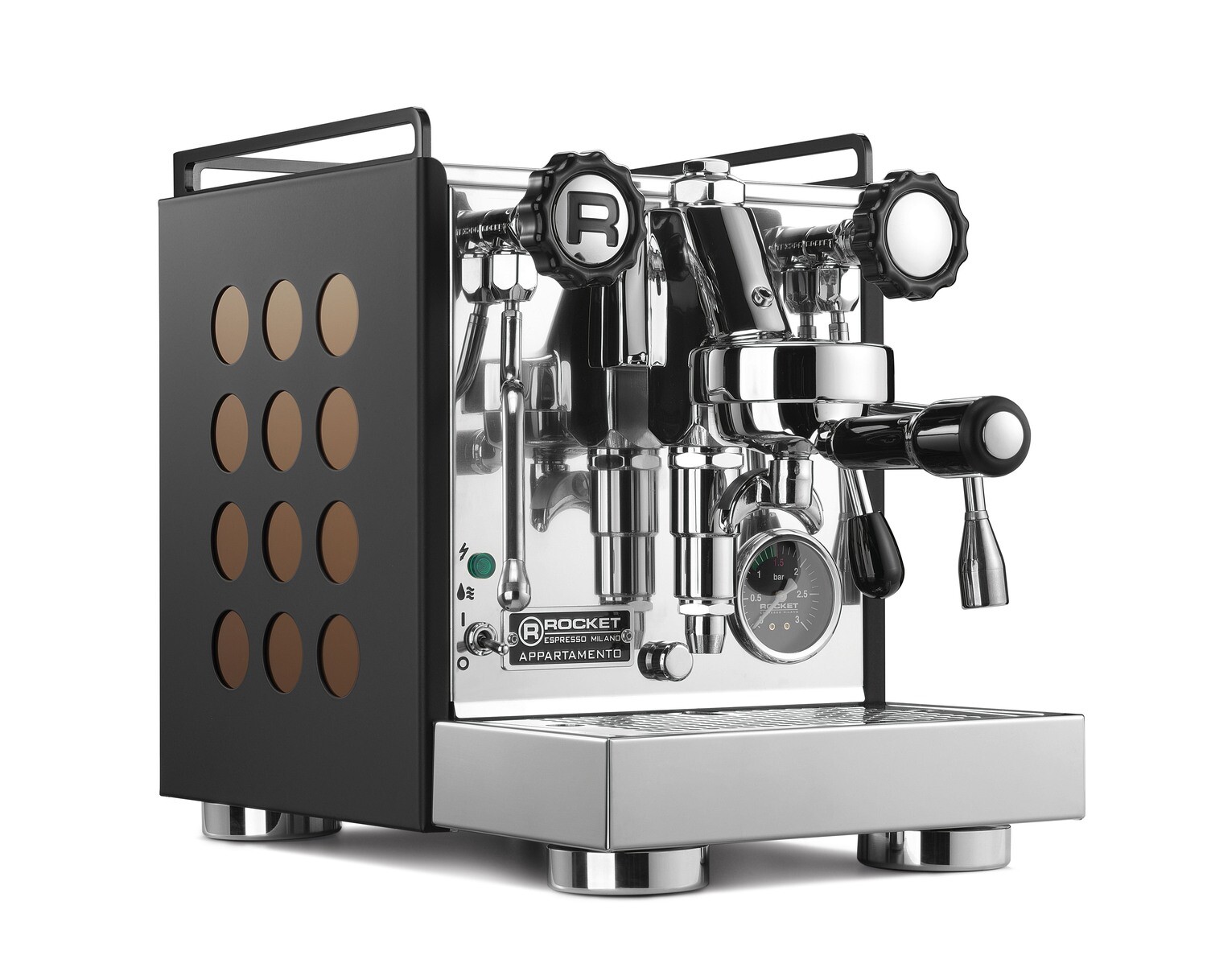 Rocket Espresso Appartamento (Máquina de Espresso), Color: Negro - Bronce