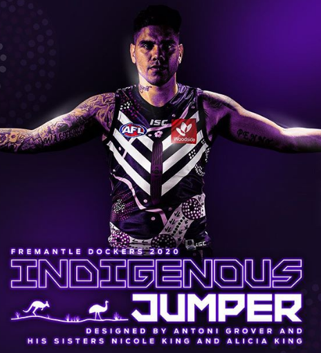 Fremantle 2020 AFL Indigenous Guernsey