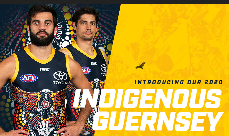 Adelaide 2020 AFL Indigenous Guernsey