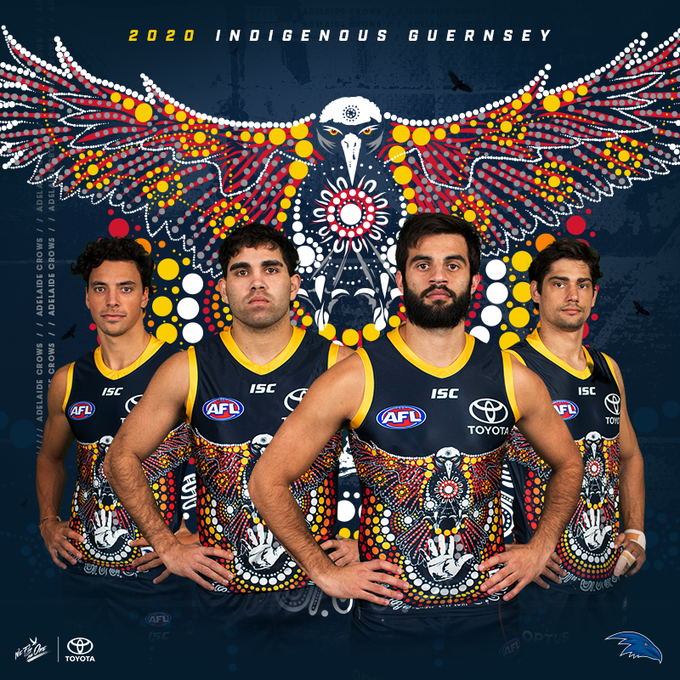 Adelaide 2020 AFL Indigenous Guernsey