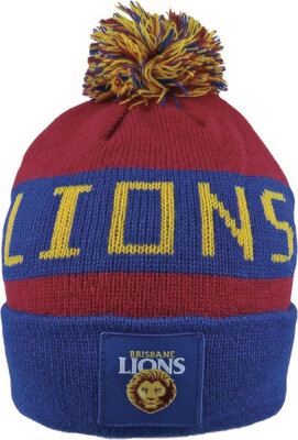 Brisbane Lions Beanie BrisBean