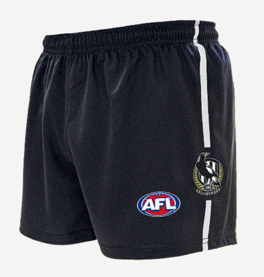 Collingwood Magpies Footy Shorts CollShorts
