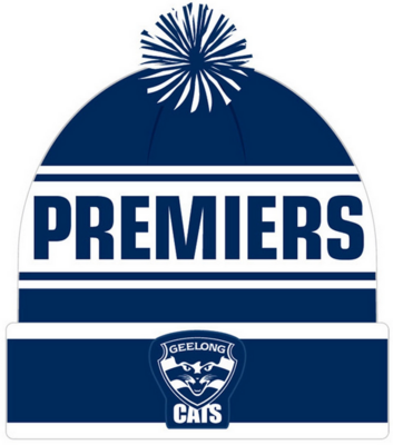 Geelong Cats 2022 Premiership Beanie GeelBeanPrem