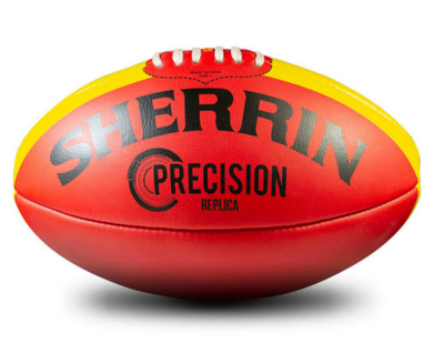 AFLラグビーボール(SHERRIN MATCH社) Vintage Sherrin Leather Match Rugby Ball w/Laces Australian