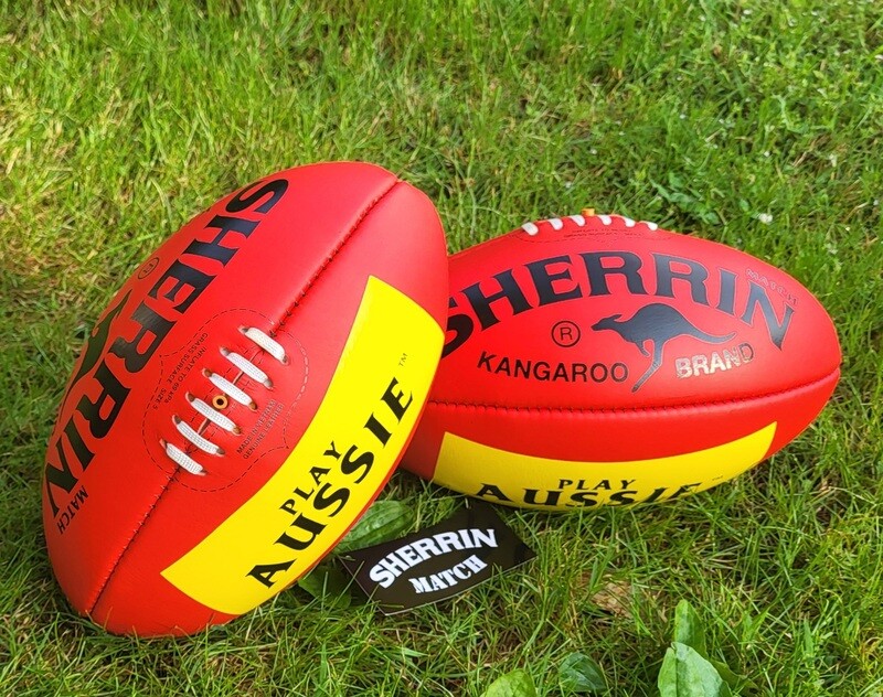SHERRIN AFL Kangaroo Brand Australian Football League Ball