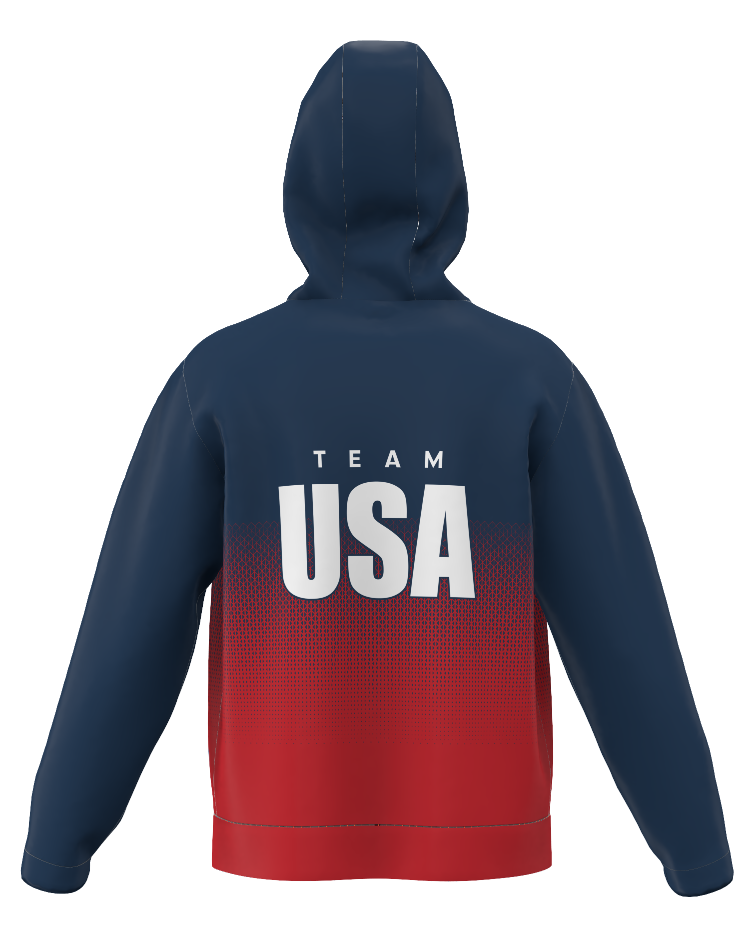 USAFL  Revolution Hoodie Back