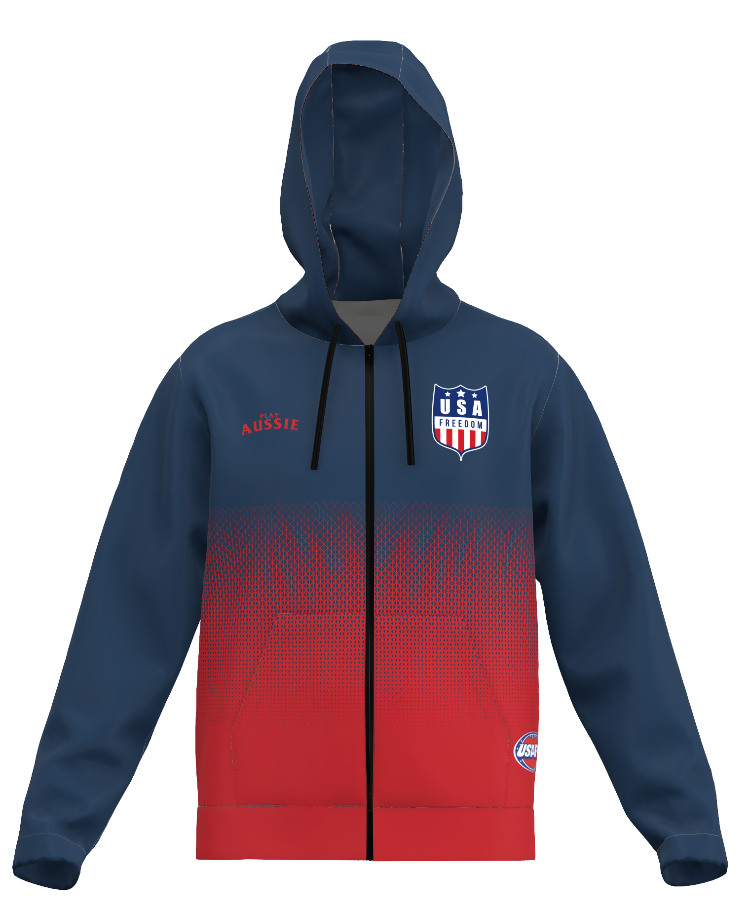 USAFL  Freedom Hoodie Front