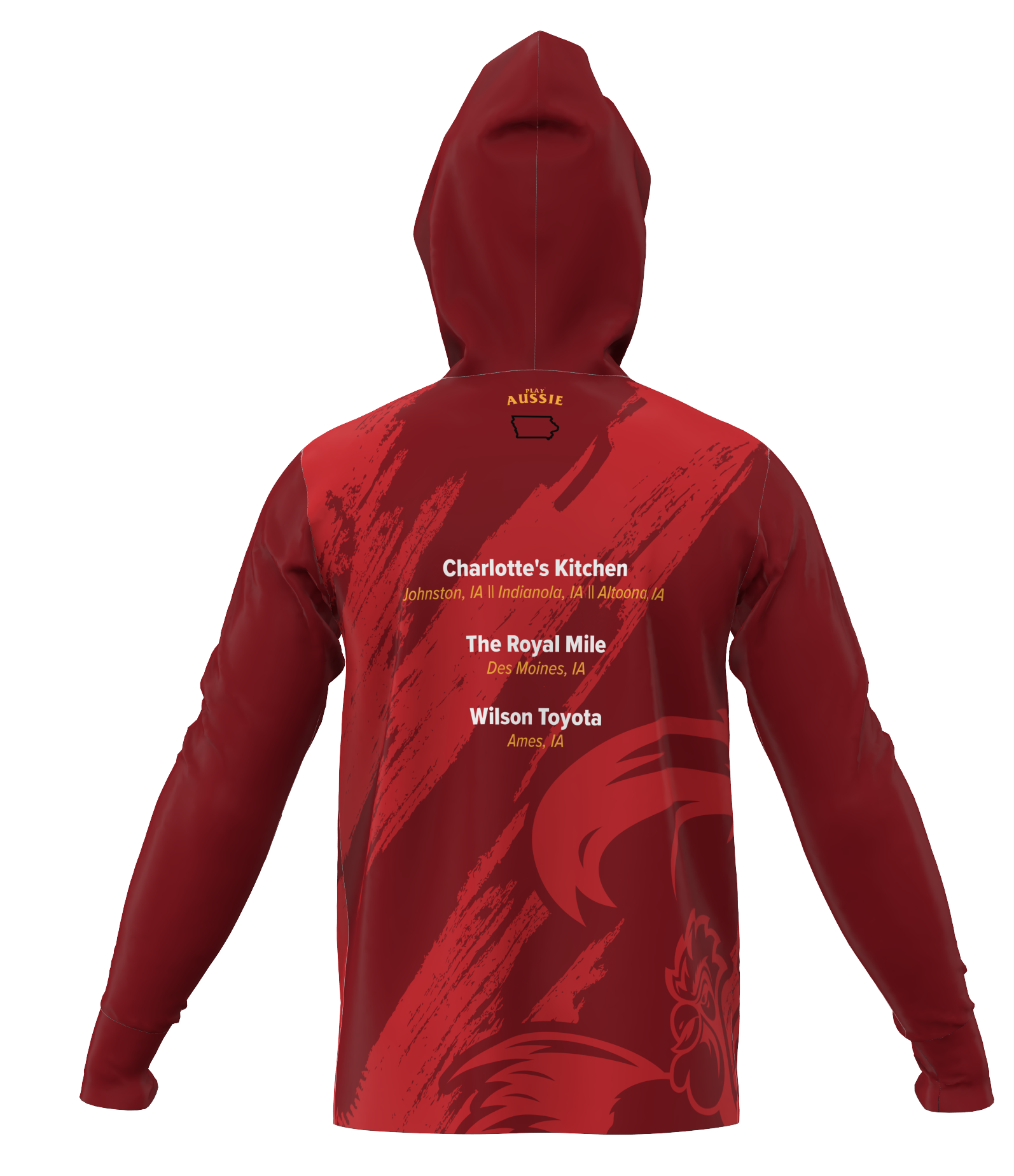 DM Roosters Light weight Sun Hoodie