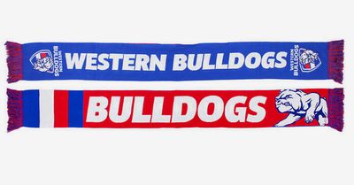 Western Bulldogs AFL Defender Scarf WbdScf