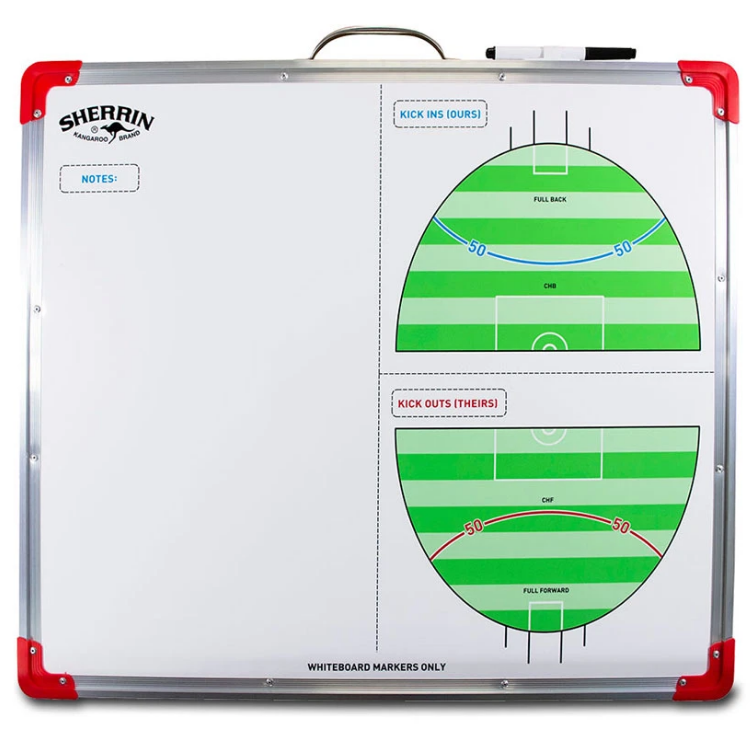 Coaches Aussie Rules Football White Board