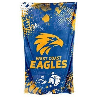 West Coast Eagles Supporter Flag - Large WCE-Cape
