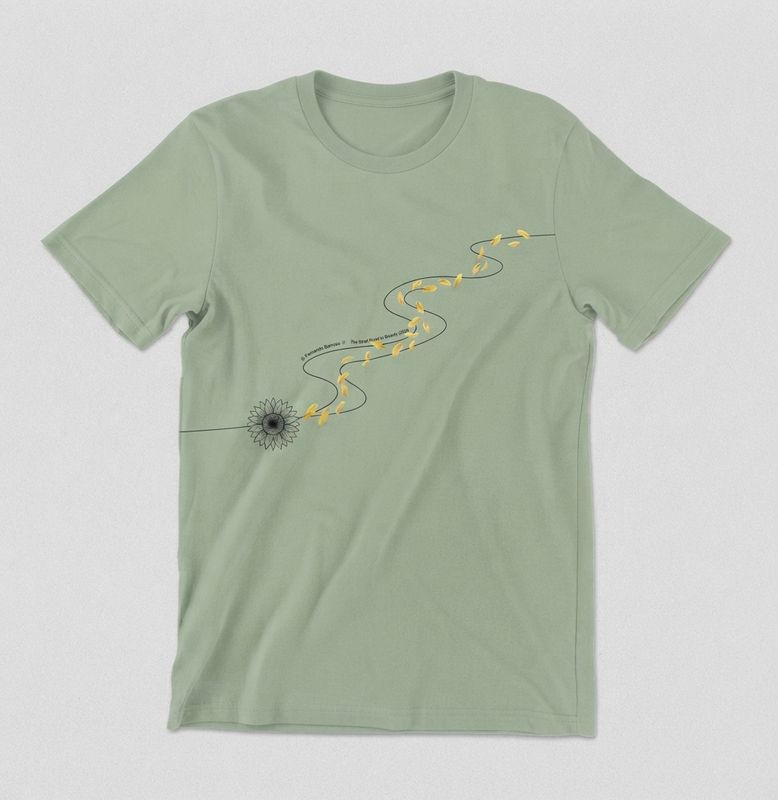 Green Grass &amp; Gold Petals