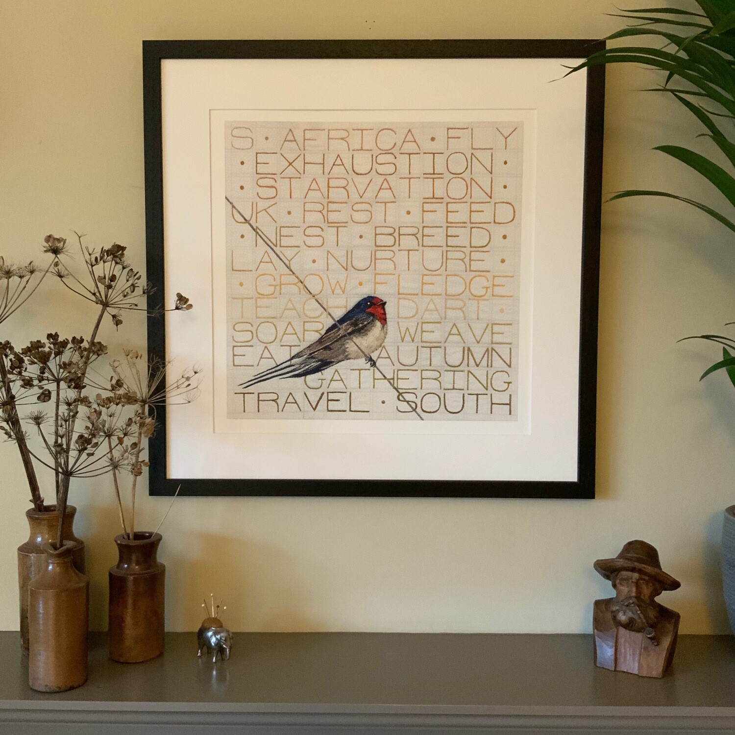 'A Swallow's Journey' - Limited Edition Giclee Print