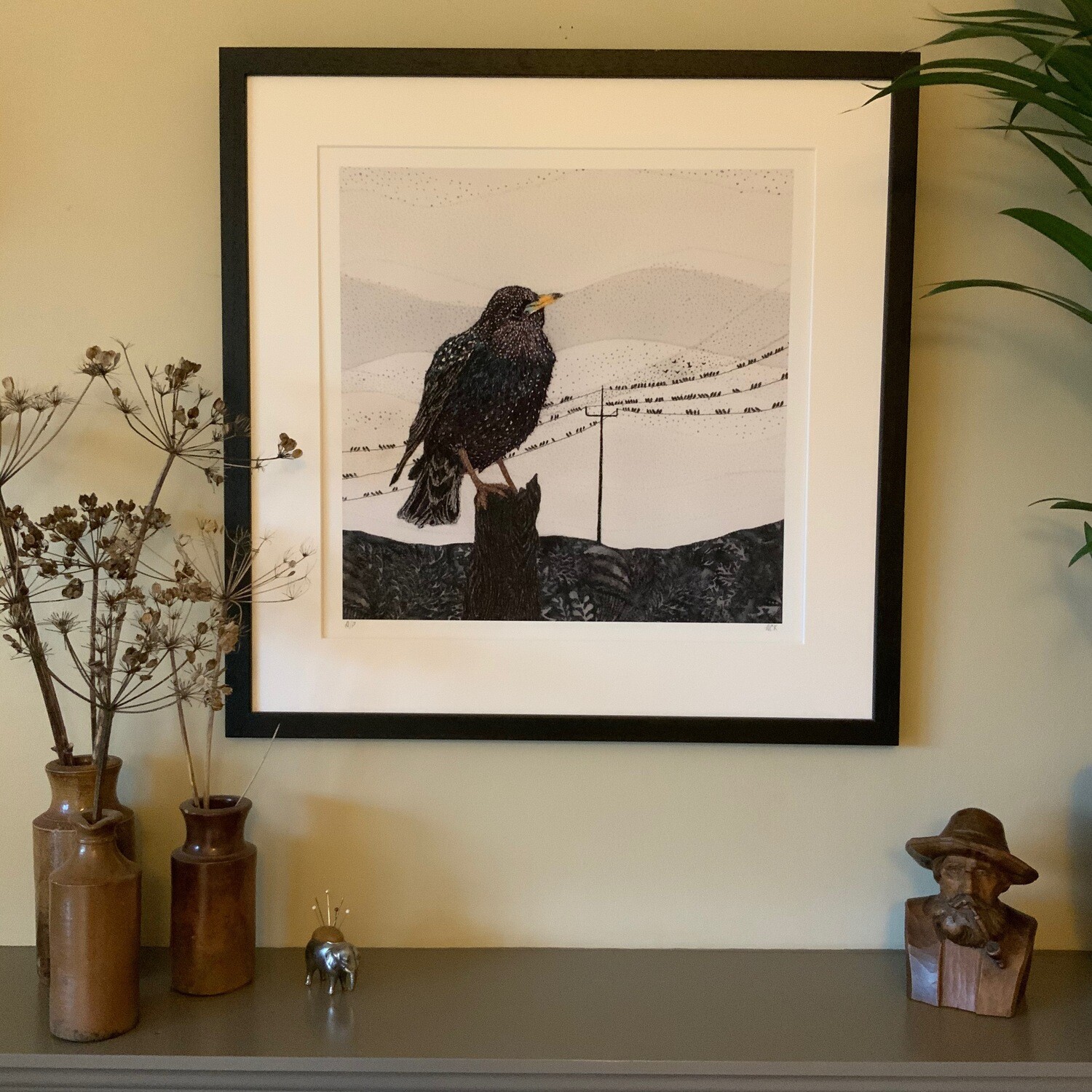 'Chorus Line' Starling - Limited Edition Giclee Print