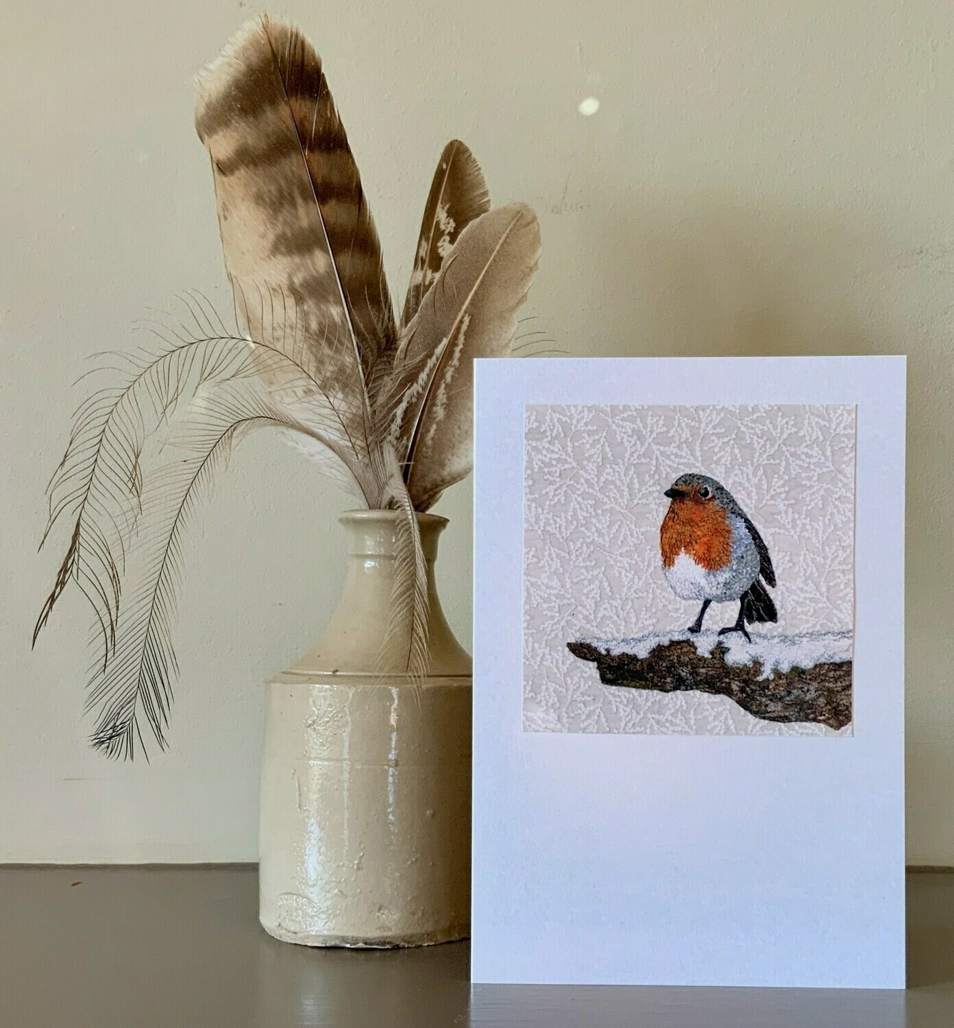 Card Set 7 - Robin Christmas Cards (Pack of 4)