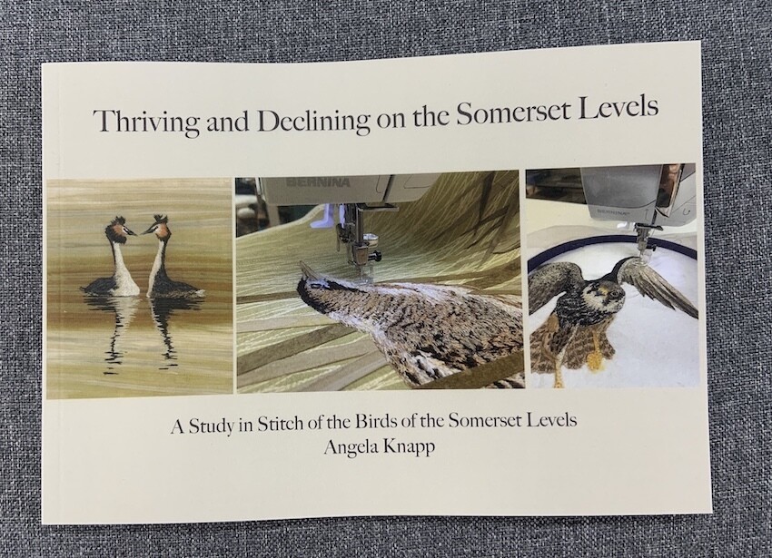 'Thriving and Declining on the Somerset Levels'- A story in Stitch Booklet