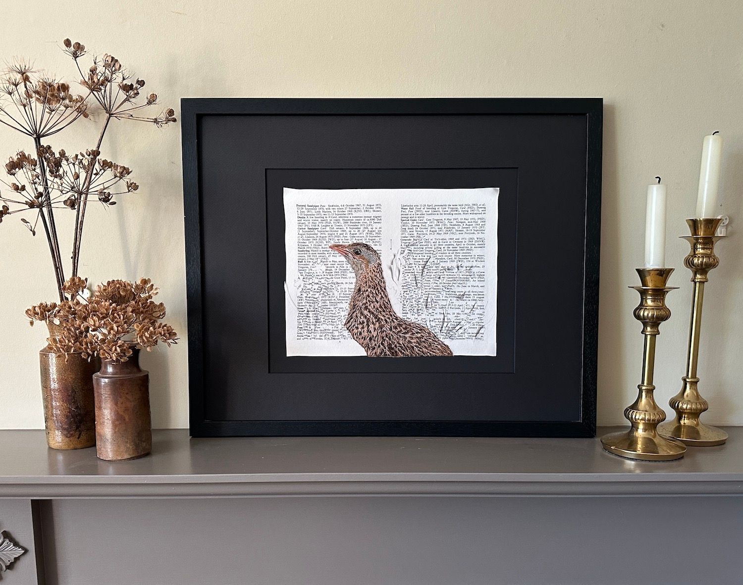 'Reference Only II - Corncrake' - Limited Edition Giclee Print
