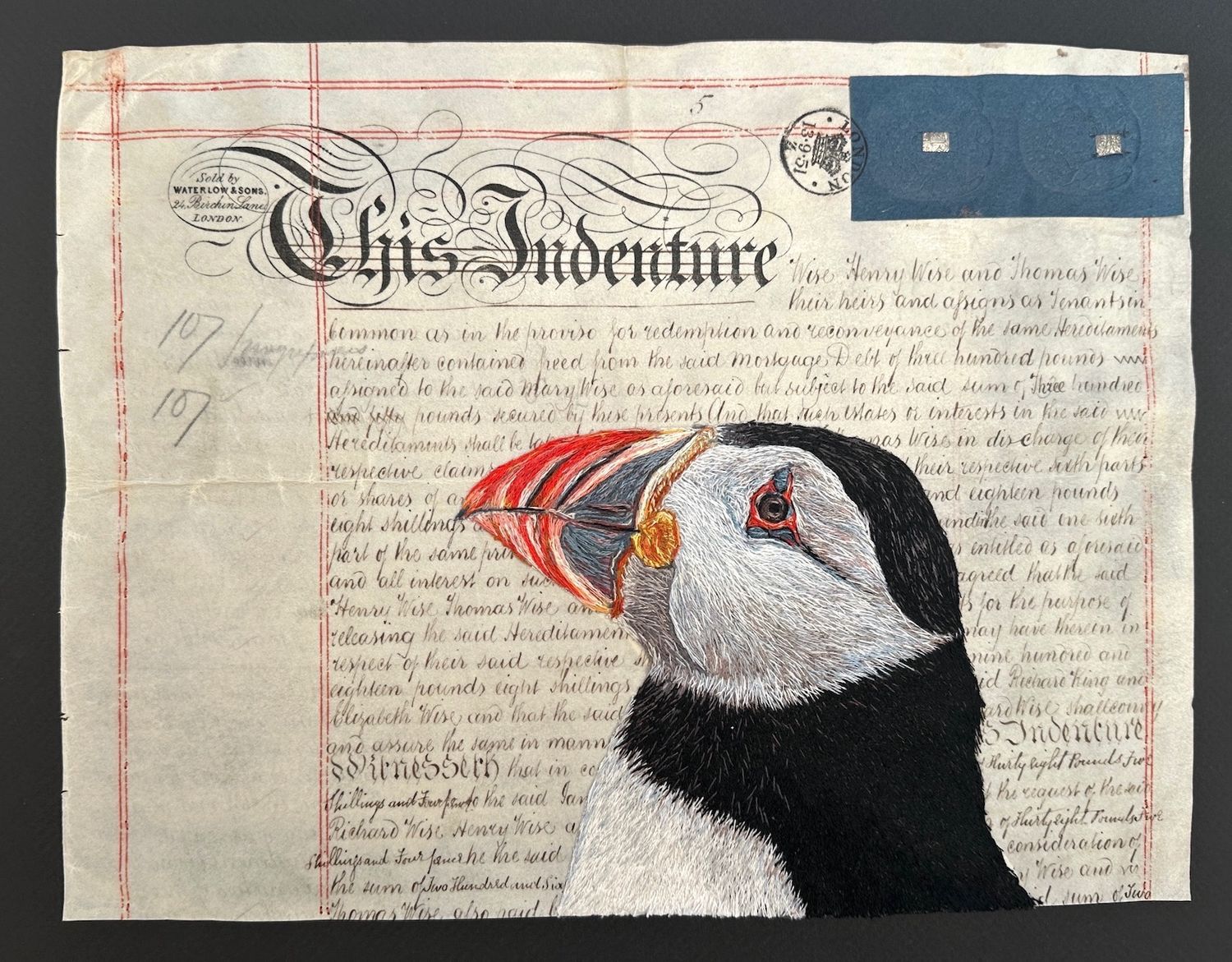 'A Contract with Nature III - Puffin' - Limited Edition Giclee Print