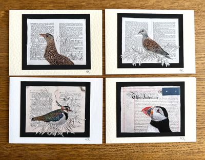 'Hanging by a Thread' Card Set 10 -  (Pack of 4)
