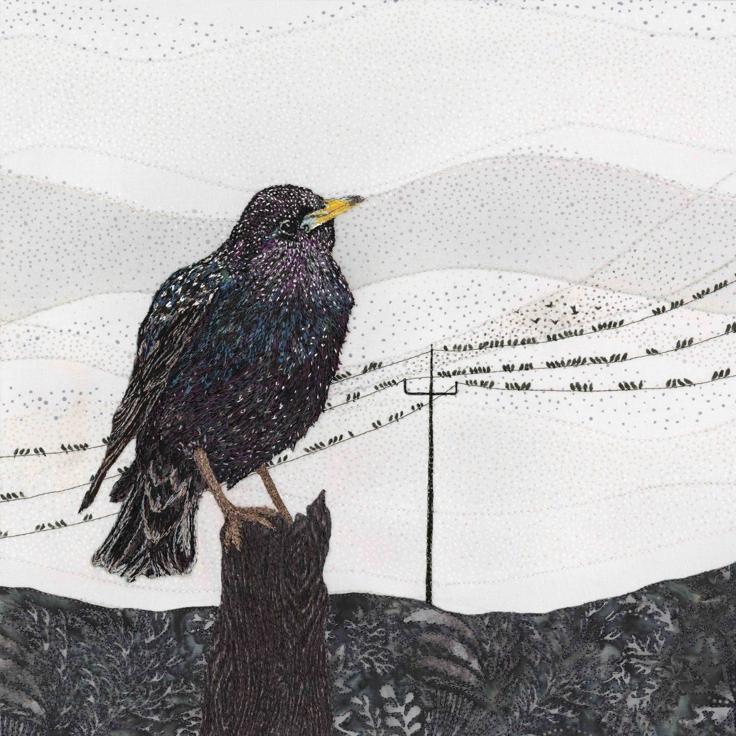 'Chorus Line' Starling - Limited Edition Giclee Print