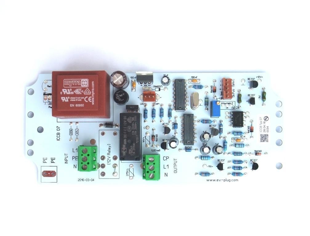 Charge control with potentiometer