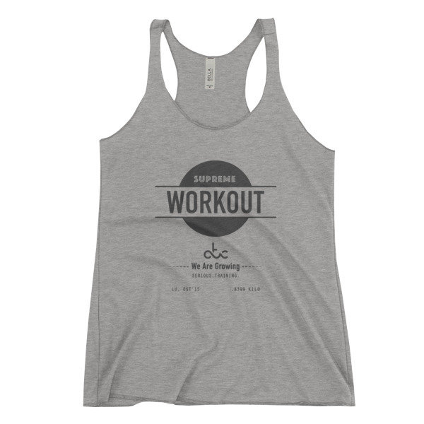 Supreme Workout Racerback Tank light WOMAN