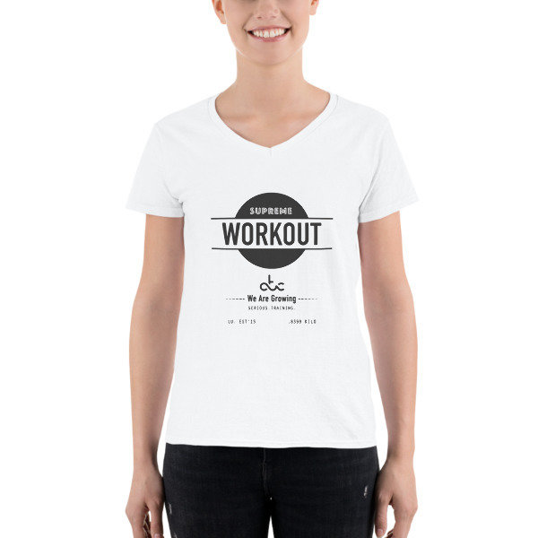 Supreme Workout tshirt white WOMAN
