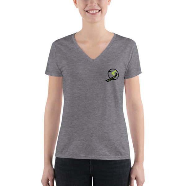 Women&#39;s logo V-neck Tee