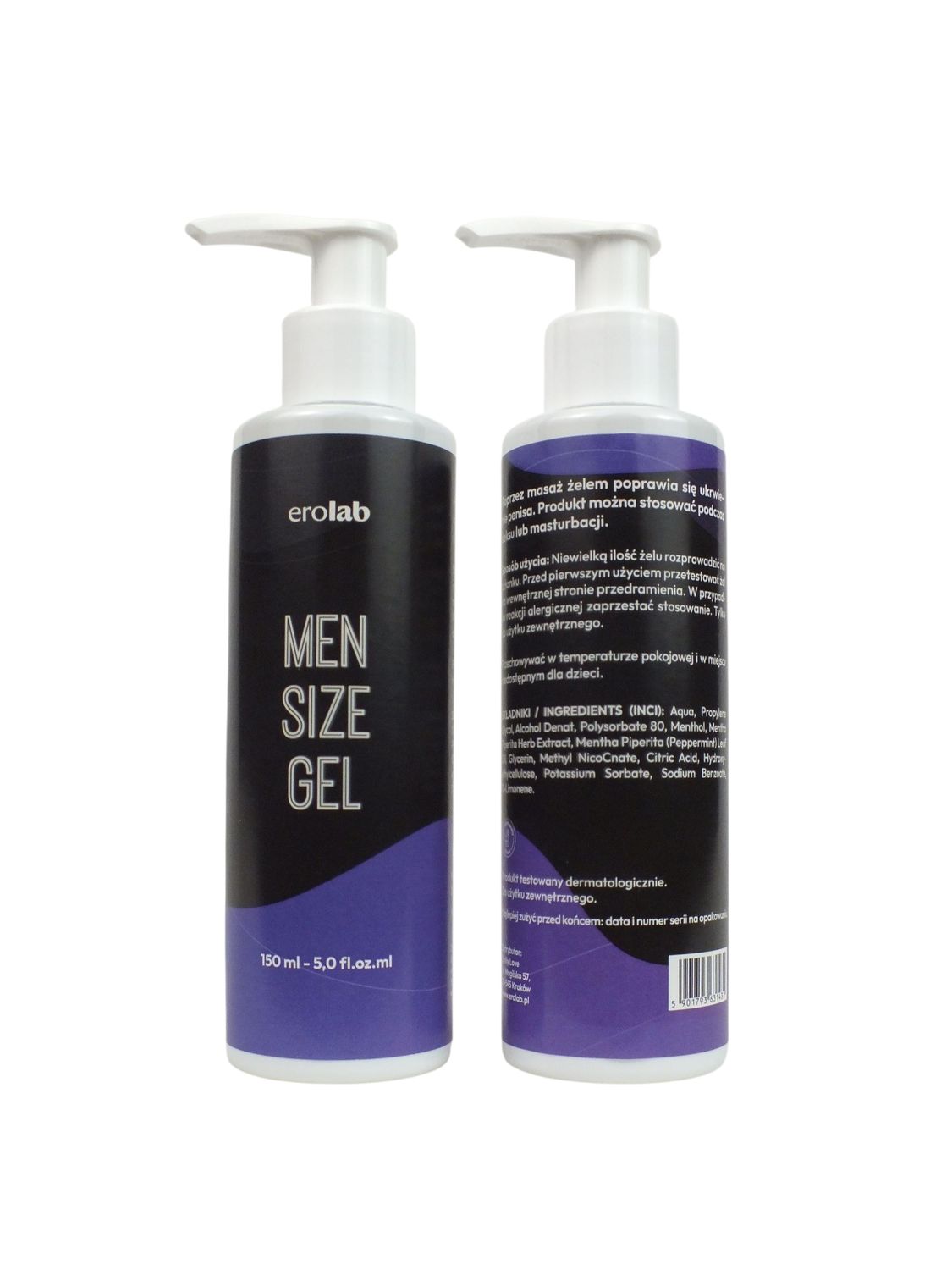 Men Size gel 150