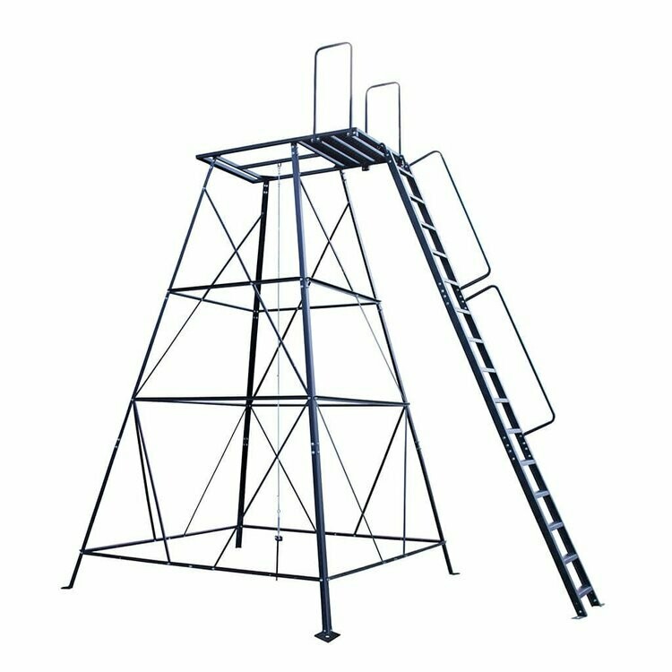 Redneck Blinds Powder Coated 15 Ft Deer Stand