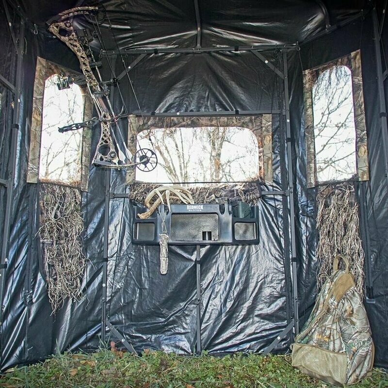 Redneck Soft Side Deluxe Ghillie Hunting Blind 6x6
