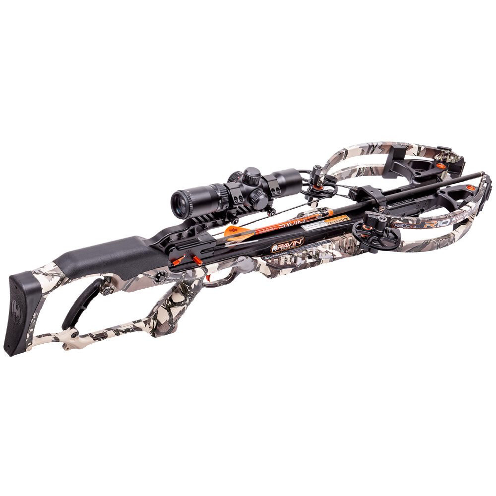 Ravin R10 Predator Camo Crossbow package with free shipping