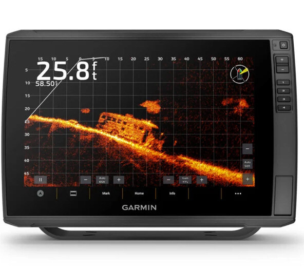 Garmin ECHOMAP™ Ultra 2 12" Chartplotters 126sv without GT56UHD-TM Transducer; Includes Garmin Navionics+™ U.S. Inland &amp; Coastal Mapping with free shipping