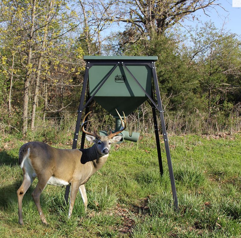 Redneck Blinds Fiberglass 750 LB Gravity Deer Feeder