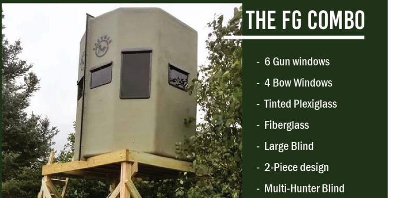 Lazyman Fatgirl Gen 2 Combo Hunting Blind 6x6