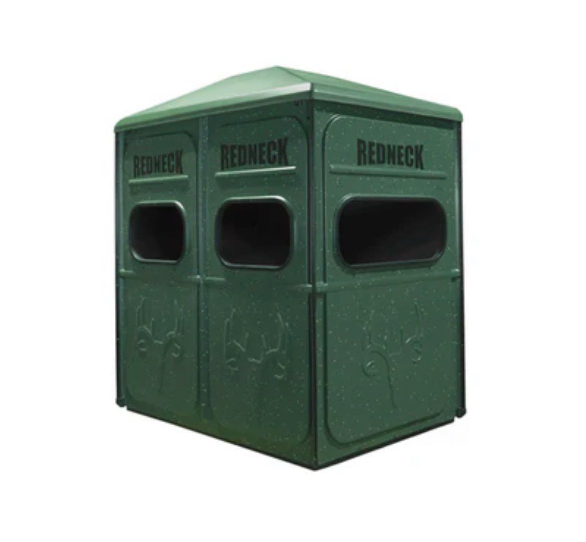 Redneck Twin Hunter 4x6 Platinum Hunting Blind