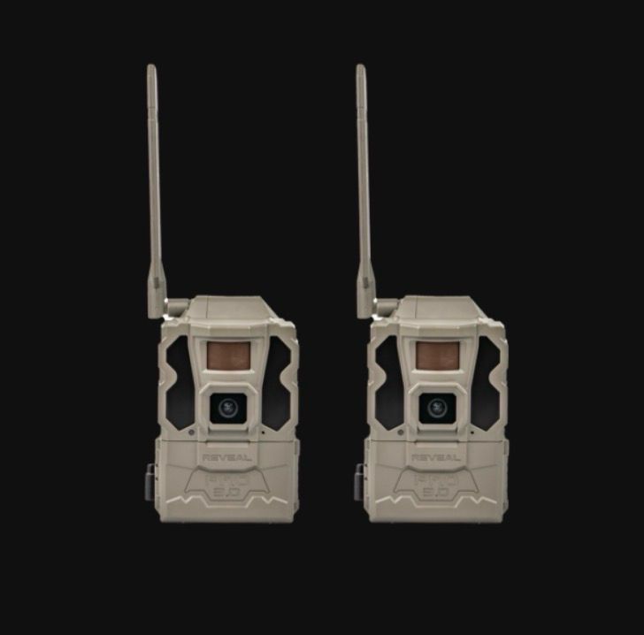 Tactacam Reveal Pro 3.0 Cellular Trail Camera 2 Pack