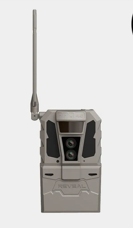 Tactacam Reveal Pro 4.0 Cellular Trail Camera With Tactacam R5 Solar Panel