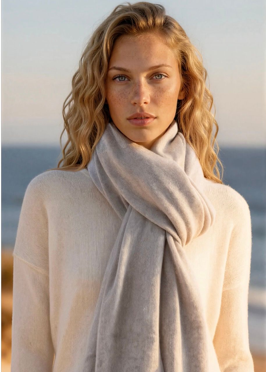 100% Cashmere Travel Wrap
